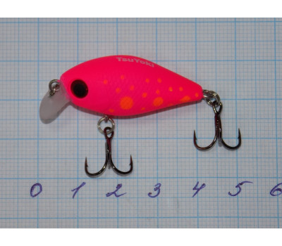 Воблер 36 мм TsuYoki SWING XC 36F 040, вес 4,0 гр, float 0-0,4 м