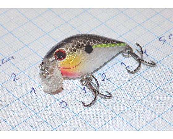 Воблер 35 мм TsuYoki SWING SR 35F 172, вес 3,5 гр, floating 0,1-0,4 м