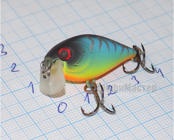 Воблер 35 мм TsuYoki SWING SR 35F 805, вес 3,5 гр, floating 0,1-0,4 м