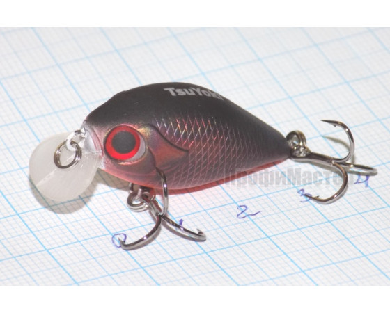 Воблер 36 мм TsuYoki SWING XC 36F 288R, вес 4,0 гр, float 0-0,4 м