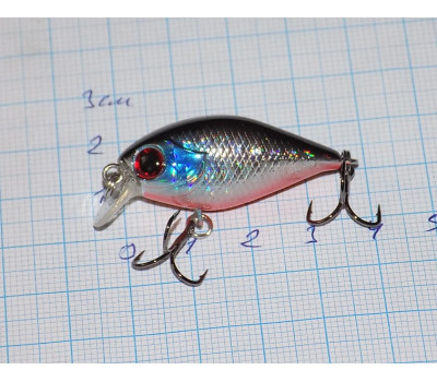 Воблер 36 мм TsuYoki SWING XC 36F 413W, вес 4,0 гр, floating 0-0,8 м