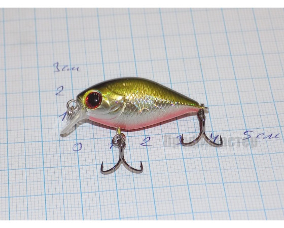 Воблер 36 мм TsuYoki SWING XC 36F 435R, вес 4,0 гр, Floating 0 - 0,4 м