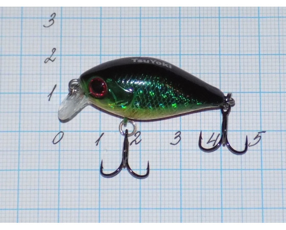 Воблер 36 мм TsuYoki SWING XC 36F 447, вес 4,0 гр, floating 0-0,4 м