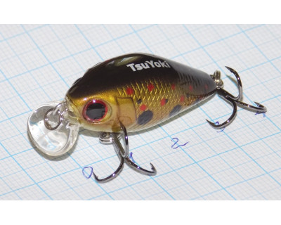 Воблер 36 мм TsuYoki SWING XC 36F Z001, вес 4,0 гр, float 0-0,4 м
