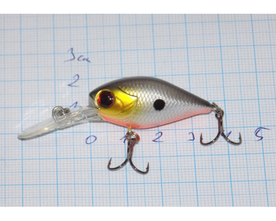Воблер 36 мм TsuYoki SWING XD 36F 268R, вес 4,2 гр, Floating 0,6 - 1,3 м