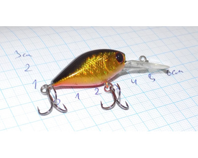 Воблер 36 мм TsuYoki SWING XD 36F 413W, вес 4,2 гр, Floating 0,6 - 1,3 м