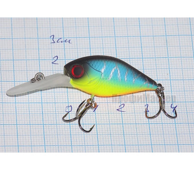 Воблер 36 мм TsuYoki SWING XD 36F 805, вес 4,2 гр, Floating 0,6 - 1,3 м