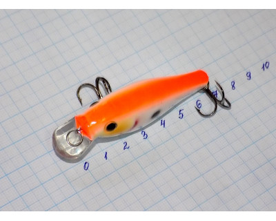 Воблер 70мм Bait Plus вес 9,5 гр, 1 м, цвет 8 51300-133