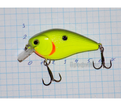 Воблер 60 мм Bait Plus, вес 10 гр, 0,8 м, цвет 107 51300-144