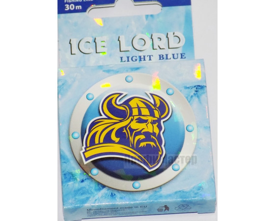Леска монофильная зимняя AQUA ICE LORD 0,12 мм 30 м тест 1,7 кг