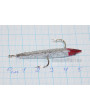 Блесна зимняя Ваучер 13,0 гр, серебро с блестками, кр. Mustad