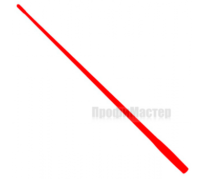 Хлыстик для зимней удочки 18 см поликарбонат, красный