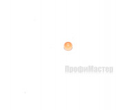 Кошачий глаз оранжевый с отверстием 4 мм