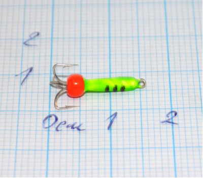 Мормышка вольфрам Черт d 2,3 мм 0,5 гр